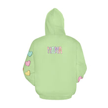 Load image into Gallery viewer, Mama Light GreenF All Over Print Hoodie for Women (USA Size) (Model H13)