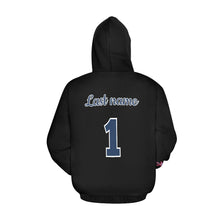 Load image into Gallery viewer, All American Softball Women Hoodie All Over Print Hoodie for Women (USA Size) (Model H13)