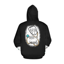 Load image into Gallery viewer, RN Hoodie Leopard 2 All Over Print Hoodie for Women (USA Size) (Model H13)