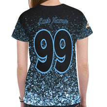 Load image into Gallery viewer, Crusher Mama 8 New All Over Print T-shirt for Women (Model T45)