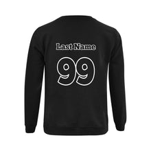 Load image into Gallery viewer, WF Crewneck Black Gildan Crewneck Sweatshirt(NEW) (Model H01)