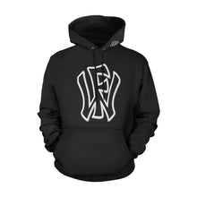 Load image into Gallery viewer, Wow Force Hoodie Black No Customization All Over Print Hoodie for Women (USA Size) (Model H13)