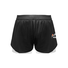 Load image into Gallery viewer, Altitude Shorts Black Women's Sports Shorts with Compression Liner (Model L63)