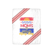 Load image into Gallery viewer, Always Salty Baseball Moms Blanket Ultra-Soft Micro Fleece Blanket 30''x40''