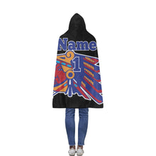 Load image into Gallery viewer, Azteca Hooded blanket Custom 2 Flannel Hooded Blanket 40''x50''
