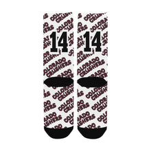 Load image into Gallery viewer, Crusher Socks Number Custom Socks for Women