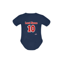 Load image into Gallery viewer, Baby Oneser Lil Sis Baby Powder Organic Short Sleeve One Piece (Model T28)