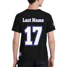 Load image into Gallery viewer, Tribe Black Kid Kids' All Over Print T-shirt (Model T65)