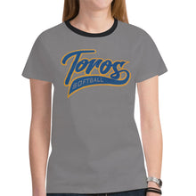 Load image into Gallery viewer, Toros Tshirt New All Over Print T-shirt for Women (Model T45)