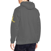 Load image into Gallery viewer, Cruisin' for Cure 3 Grey All Over Print Hoodie for Men (USA Size) (Model H13)