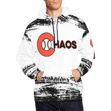 Load image into Gallery viewer, Chaos Custom Black/White All Over Print Hoodie for Men (USA Size) (Model H13)