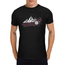 Load image into Gallery viewer, Crusher Men Black/Maroon Tshirt Men's T-Shirt in USA Size (Front Printing Only)
