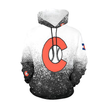 Load image into Gallery viewer, Chaos Baseball no customization All Over Print Hoodie for Women (USA Size) (Model H13)