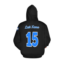Load image into Gallery viewer, Flight Basketball Mama Middle All Over Print Hoodie for Women (USA Size) (Model H13)