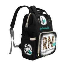 Load image into Gallery viewer, RN/Nurse Bag Leopard Multi-Function Backpack Bag (Model 1688) 2