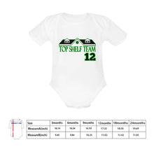Load image into Gallery viewer, Magnone12 Baby Powder Organic Short Sleeve One Piece (Model T28)