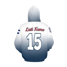 Load image into Gallery viewer, Express Women Hoodie All Over Print Hoodie for Women (USA Size) (Model H13)