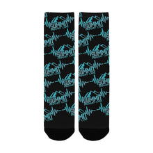 Load image into Gallery viewer, Summit Socks Women Black Custom Socks for Women