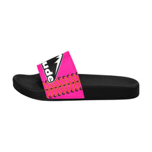 Load image into Gallery viewer, Altitude Slides Pink Men's Slide Sandals (Model 057)