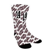 Load image into Gallery viewer, Crusher Socks Number Custom Socks for Women