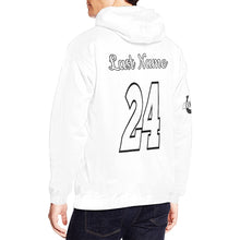 Load image into Gallery viewer, South Universal Hoodie White Name/Number All Over Print Hoodie for Men (USA Size) (Model H13)