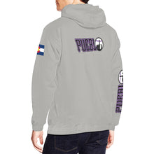 Load image into Gallery viewer, PS Grey All Over Print Hoodie for Men (USA Size) (Model H13)