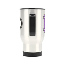 Load image into Gallery viewer, Pueblo Steel Travel Mug (Silver) (14 Oz)