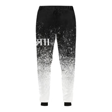 Load image into Gallery viewer, Unisex b/w south volleyball Unisex All Over Print Sweatpants (Model L11)