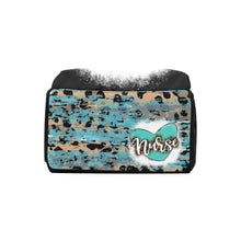 Load image into Gallery viewer, LPN/Nurse Bag Leopard Multi-Function Backpack Bag (Model 1688)