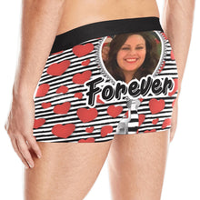 Load image into Gallery viewer, Valentines Underwear Men's All Over Print Boxer Briefs (Model L10)