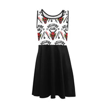 Load image into Gallery viewer, youth hf 2 dress Girls' Sleeveless Sundress (Model D56)