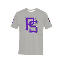 Load image into Gallery viewer, PS grey SHIRT2 Men's All Over Print T-Shirt (Solid Color Neck) (Model T63)