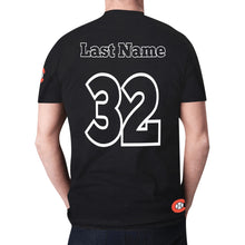 Load image into Gallery viewer, Chaos Custom Last Name Number New All Over Print T-shirt for Men (Model T45)