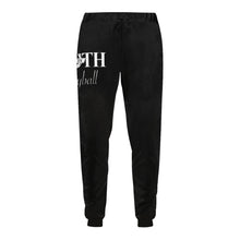 Load image into Gallery viewer, Unisex black south vb Unisex All Over Print Sweatpants (Model L11)