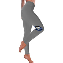 Load image into Gallery viewer, Central Wildcats Leggings 4 Women's Low Rise Leggings (Invisible Stitch) (Model L05)