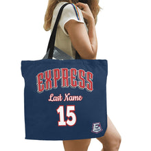Load image into Gallery viewer, Express Tote All Over Print Canvas Tote Bag/Large (Model 1699)