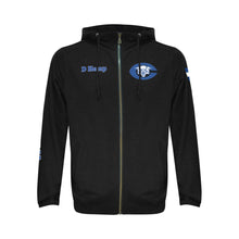 Load image into Gallery viewer, Central Zip-up D hemp f xl All Over Print Full Zip Hoodie for Men (Model H14)