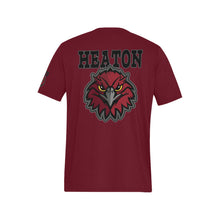 Load image into Gallery viewer, Maroon Heaton Men's All Over Print T-Shirt (Random Design Neck) (Model T63)