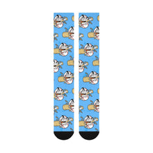 Load image into Gallery viewer, Socks Blue Over-The-Calf Socks