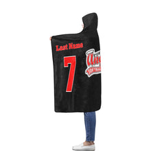 Load image into Gallery viewer, Angels 81 Flannel Hooded Blanket 56''x80''