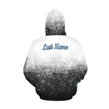 Load image into Gallery viewer, PW Cheerl Mom Hoodie Full Custom Name, LN, Year All Over Print Hoodie for Women (USA Size) (Model H13)