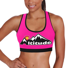 Load image into Gallery viewer, Altitude Sports Bra Pink Women's All Over Print Sports Bra (Model T52)