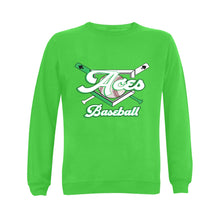 Load image into Gallery viewer, Aces Green Crew Custom Back Gildan Crewneck Sweatshirt(NEW) (Model H01)