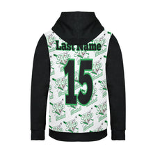 Load image into Gallery viewer, Aces Fleece Lined Women's Long Sleeve Fleece Hoodie (Model H55)