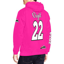 Load image into Gallery viewer, Altitude Hoodie Pink All Over Print Hoodie for Men (USA Size) (Model H13)