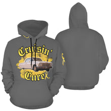 Load image into Gallery viewer, Cruisin' for Cure 3 Grey All Over Print Hoodie for Men (USA Size) (Model H13)