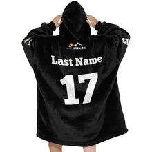 Load image into Gallery viewer, Altitude Sherpa Lined Hoodie Black Blanket Hoodie for Women