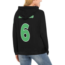 Load image into Gallery viewer, County Volleyball Hoodie Name/Number on back for Women (USA Size) (Model H13)