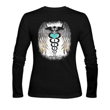 Load image into Gallery viewer, RN Nursing Sign Sunny Women's T-shirt (long-sleeve) (Model T07)