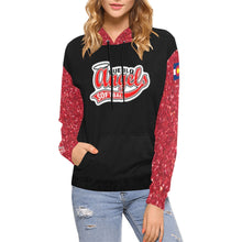 Load image into Gallery viewer, Angels 21 All Over Print Hoodie for Women (USA Size) (Model H13)